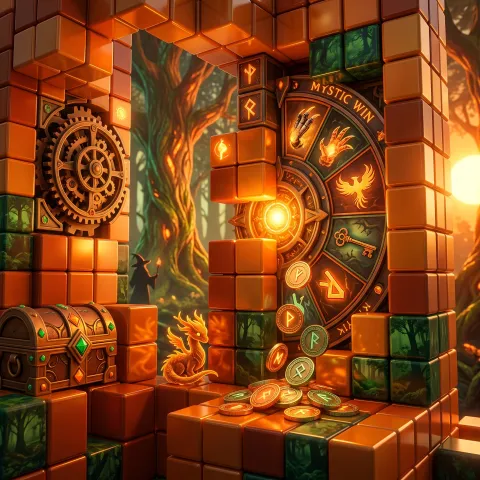 Mini Tetris Spin game
